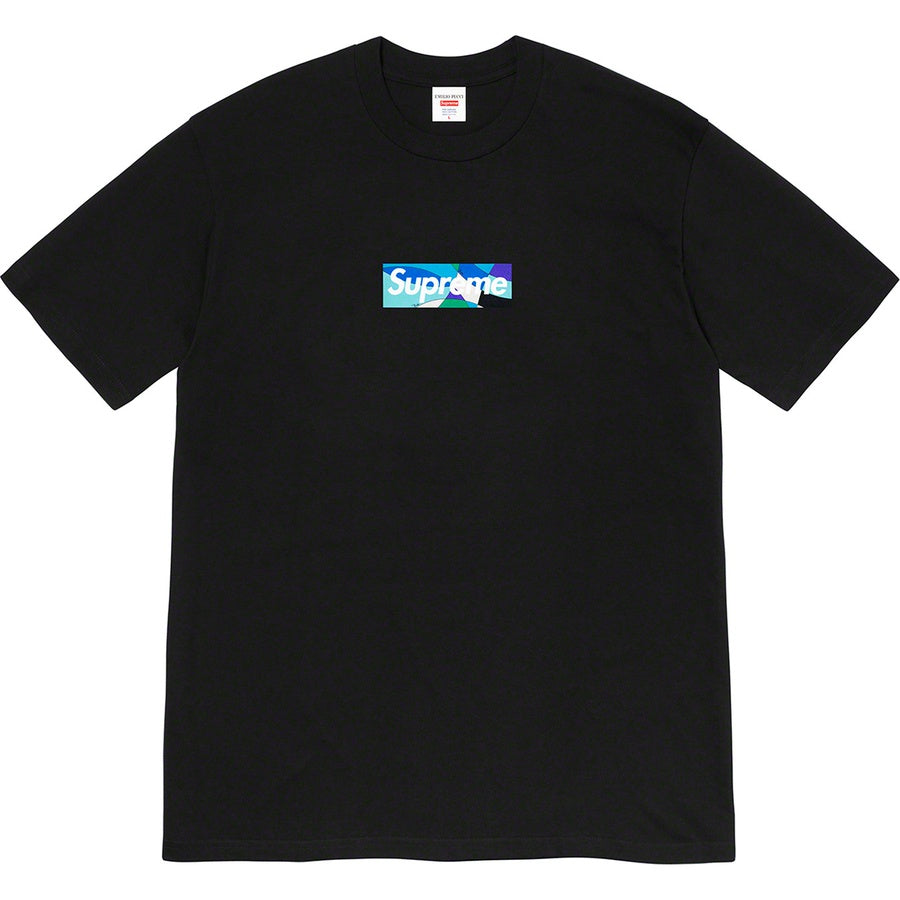 Supreme Emilio Pucci Box Logo Tee - Black/Blue