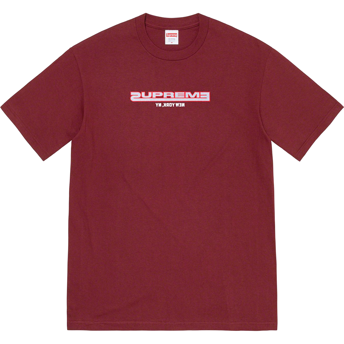 Supreme Connected Tee - Burgundy Supreme