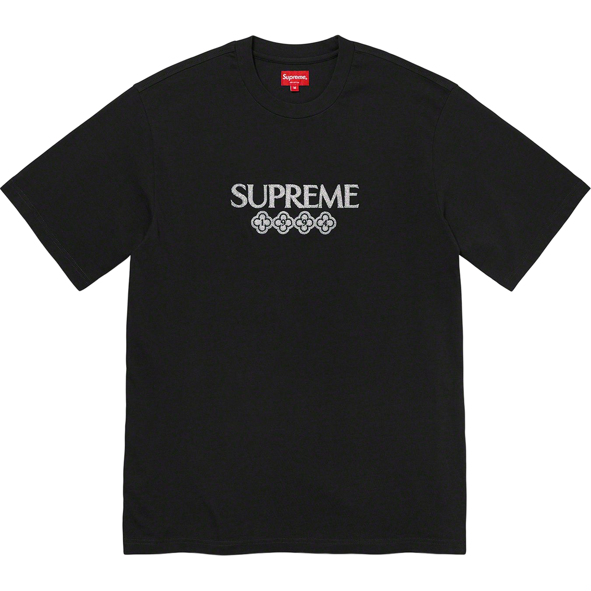 Supreme Glitter S/S Top - Black Supreme