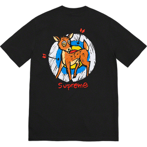 Supreme Deer Tee - Black Supreme