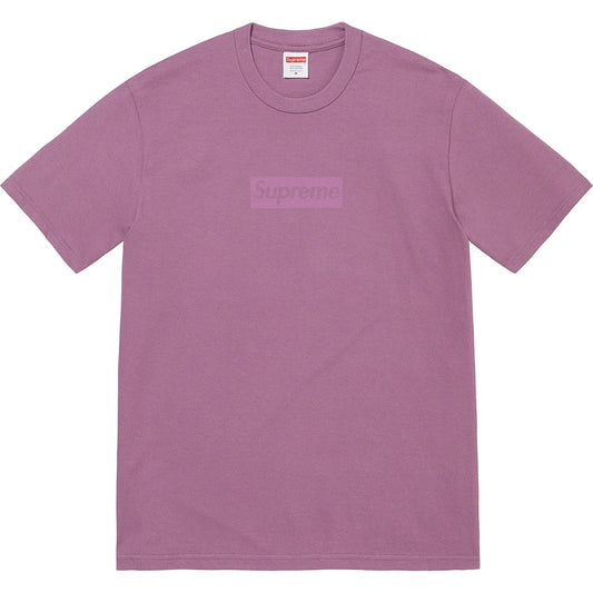 Supreme Tonal Box Logo Tee - Dusty Purple