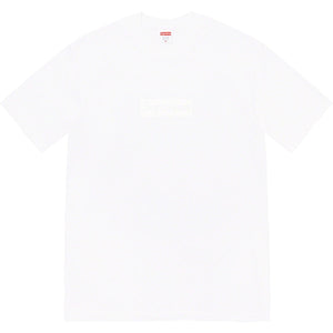 Supreme Tonal Box Logo Tee - White – Grails SF