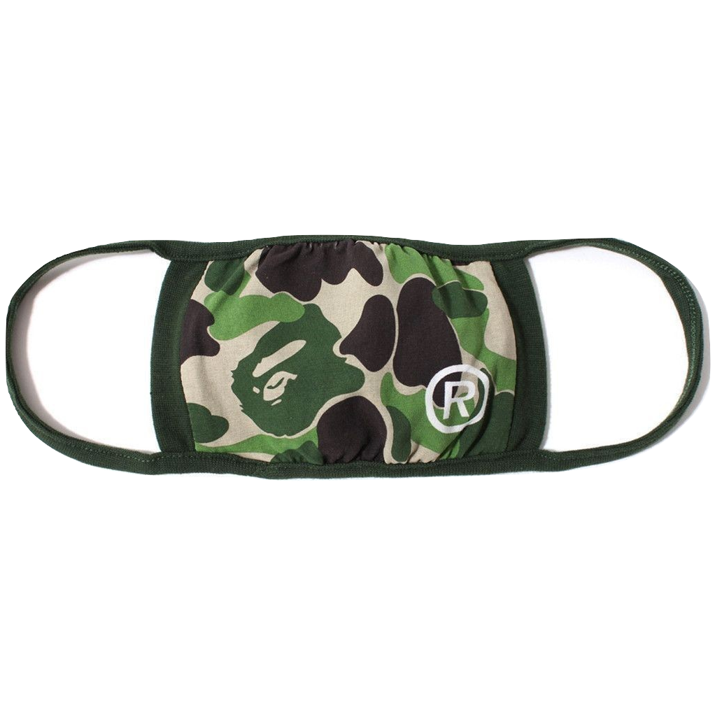 A Bathing Ape ABC Mask - Green