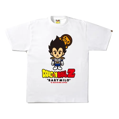 Bape x Dragon Ball Z Tee #11 Vegeta and Baby Milo Bape