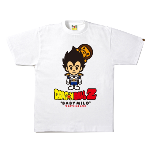 Bape x Dragon Ball Z Tee #11 Vegeta and Baby Milo