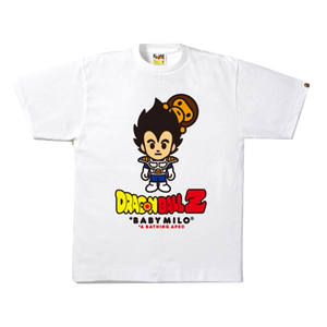 Bape x Dragon Ball Z Tee #11 Vegeta and Baby Milo