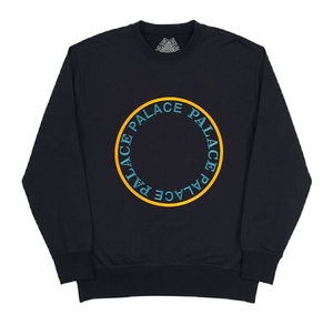Palace Sircle Crewneck - Black