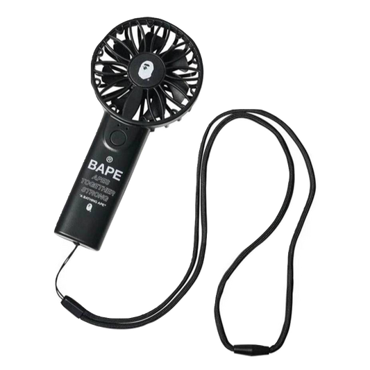 A Bathing Ape Portable Fan - Black Bape