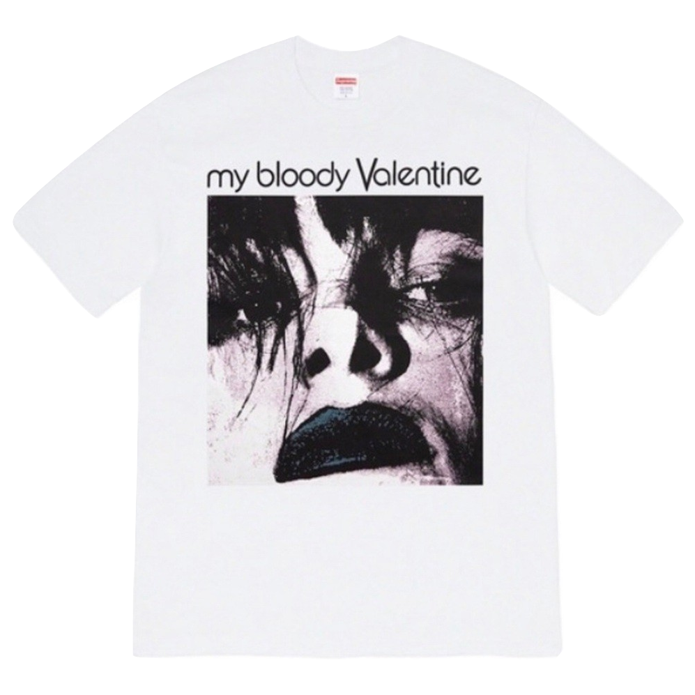Supreme My Bloody Valentine Feed Me With Your Kiss Tee - White - Used