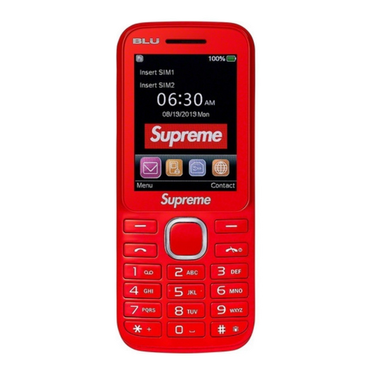 Supreme/Blu Burner Phone - Red