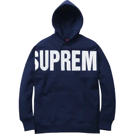 Supreme Banner Pullover Hoodie - Used Supreme