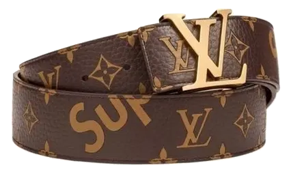 Supreme x Louis Vuitton Belt - Brown Supreme