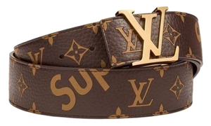 Supreme x Louis Vuitton Belt - Brown