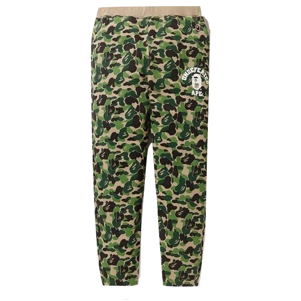 Bape x Undefeated ABC Sweatpants - Green Camo - Used