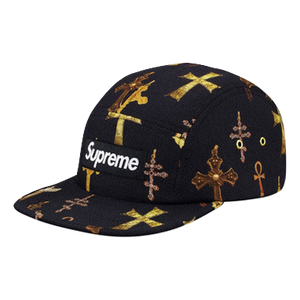 Supreme Crosses Camp Cap - Black - Used