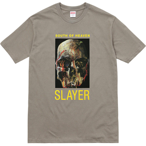 Supreme x Slayer South of Heaven Tee -Stone -Consignment