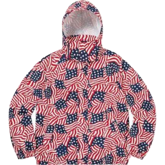 Supreme Raglan Court Jacket - Flags Supreme