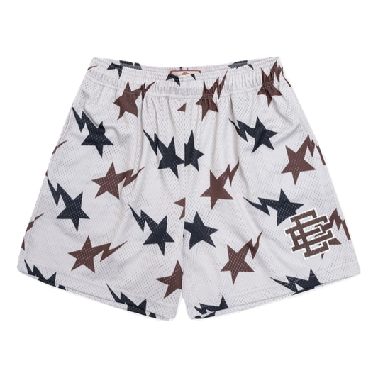 A Bathing Ape x Eric Emanuel Basic Short - Beige Bape