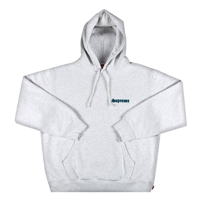 Supreme Love Hooded Sweatshirt - Ash Grey Supreme