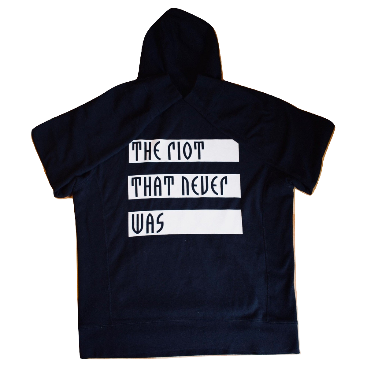 Supreme The Riot That Never Was Hooded Sweatshirt - Black - Used Supreme