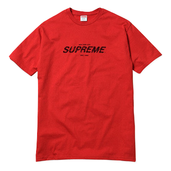 Supreme 77 Tee - Red - Used