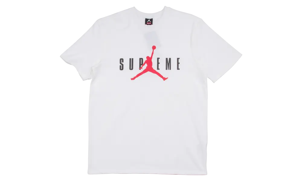 Supreme x Jordan Tee - White Supreme