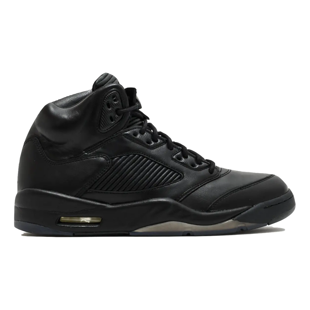 Air Jordan 5 Retro Premium - Black - Used Air Jordan