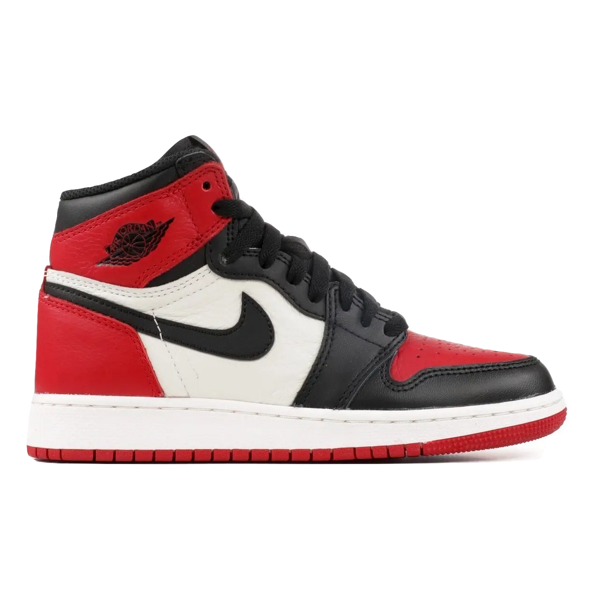 Air Jordan 1 Retro High OG BG (GS) - Bred Toe Air Jordan