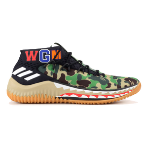 Dame 4 Bape - Green Camo