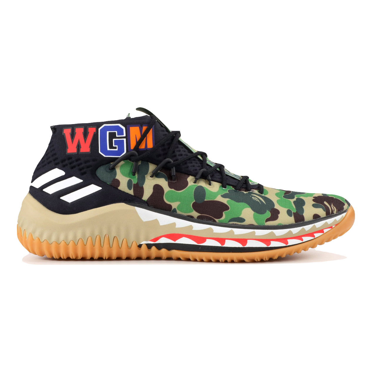 Dame 4 Bape - Green Camo