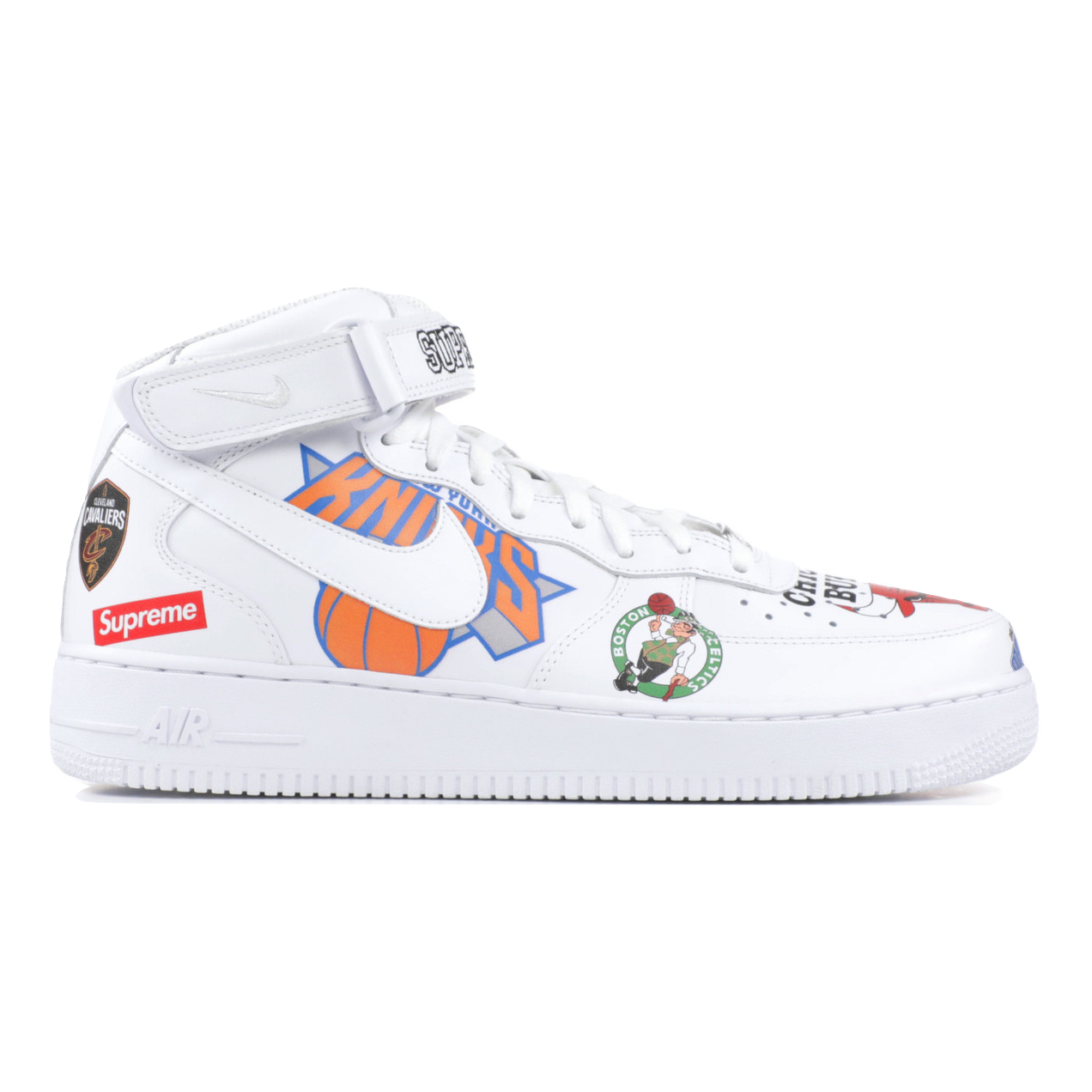 Air Force 1 Mid '07 / Supreme - White