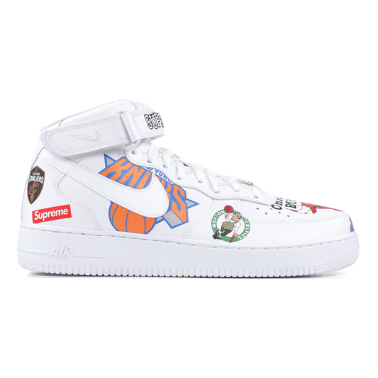 Air Force 1 Mid '07 / Supreme - White - Used