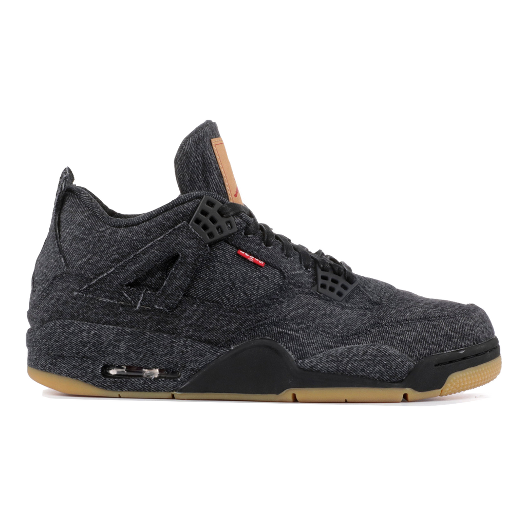Air Jordan 4 Retro Levi's - Black (Levi Tag)