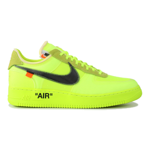 The 10: Nike Air Force 1 Low OFF WHITE - Volt - Used