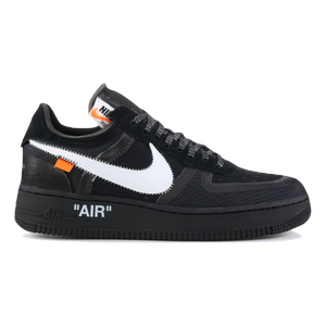 The 10: Nike Air Force 1 Low OFF WHITE - Black - Used