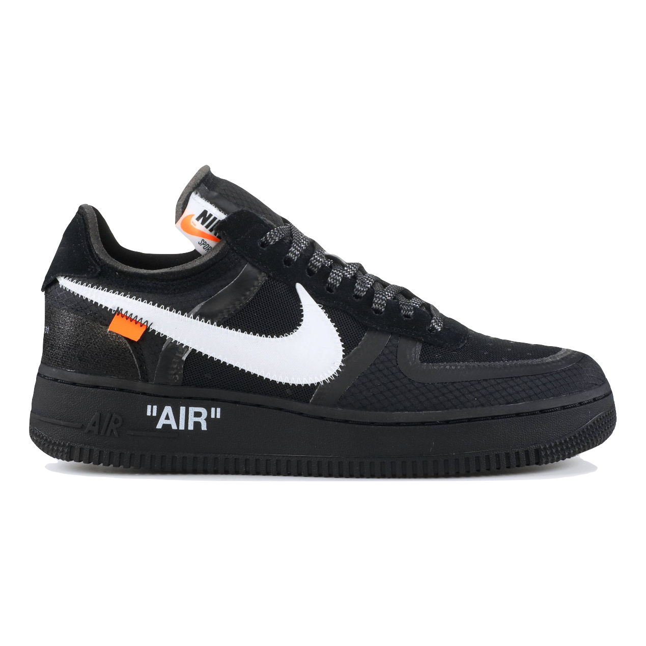 The 10: Nike Air Force 1 Low OFF WHITE - Black - Used