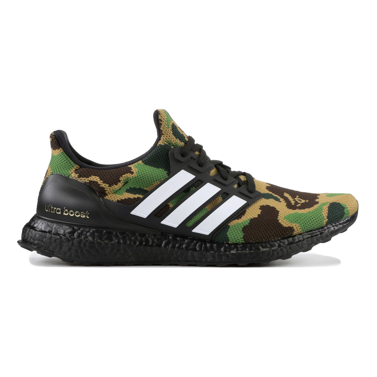 A Bathing Ape x Adidas Ultra Boost 4.0 - Green - Used Adidas