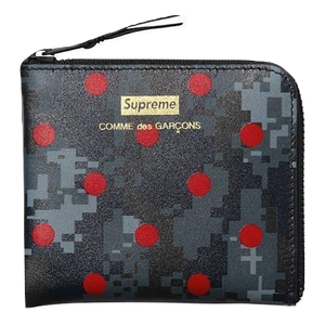 Supreme x CDG Wallet - Navy - Used