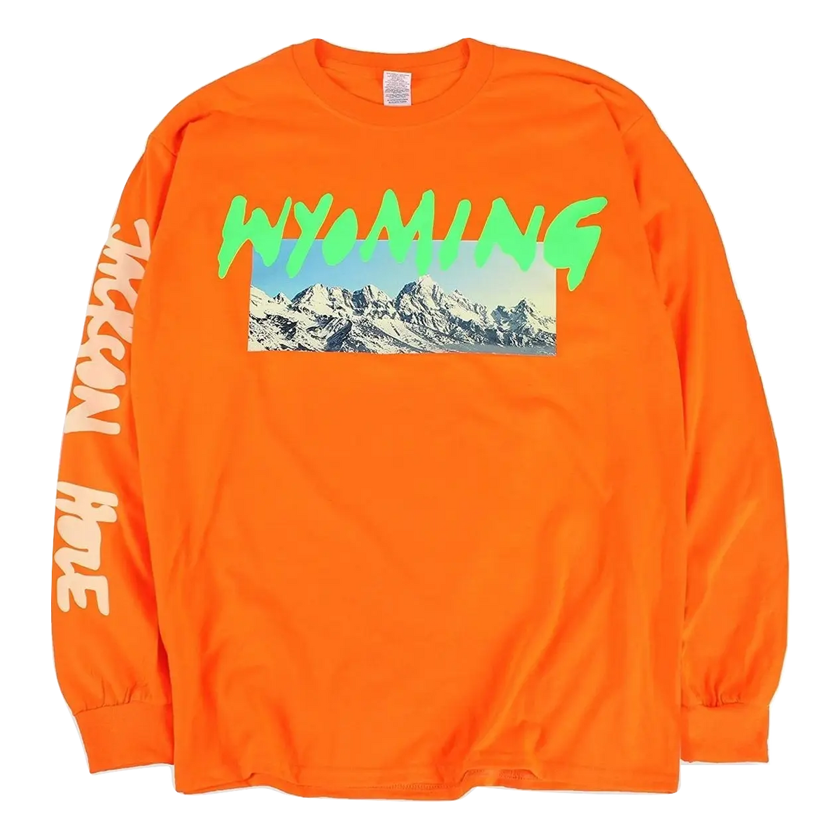 Kanye West Wyoming Long Sleeve - Orange Yeezy