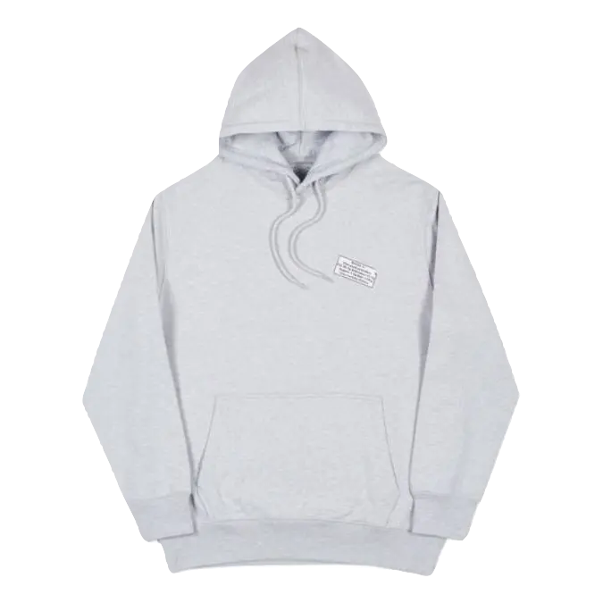 Palace Plow Mans Hoodie - Gray Palace