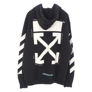 OFF WHITE Mona Lisa Hoodie - Black OFF-WHITE