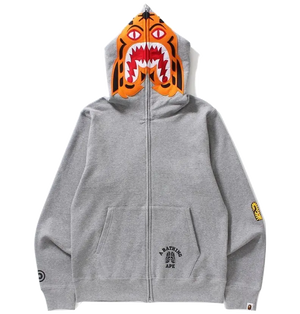A Bathing Ape 1st Tiger Full Zip Hoodie Bape