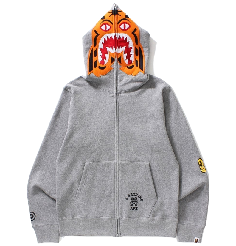 A Bathing Ape 1st Tiger Full Zip Hoodie