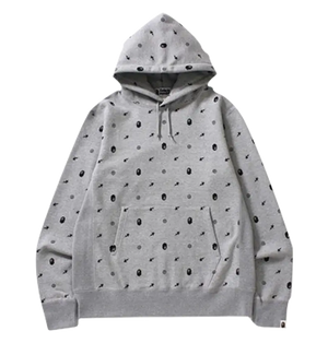 A Bathing Ape Head STA Wide Pullover Hoodie Bape