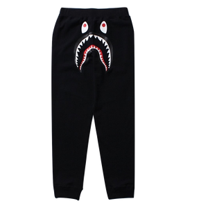 Bape Shark Slim Sweat Pants - Black/Green