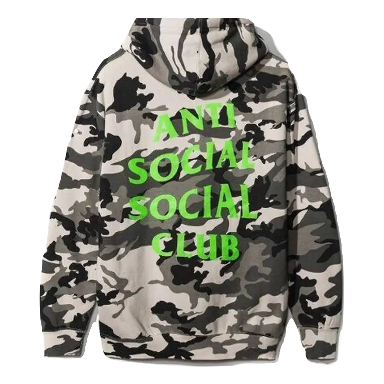 Anti Social Social Club Lucid Dreams Hoodie - Snow Camo Anti Social Social Club