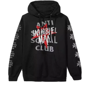 Anti Social Social Club x Invisible Man Hoodie - Black Anti Social Social Club