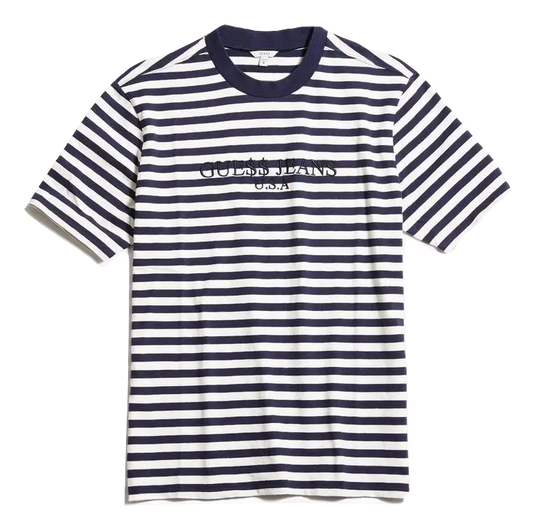 A$AP Rocky x GUESS David Reactive Short Sleeve Tee - Navy GUESS