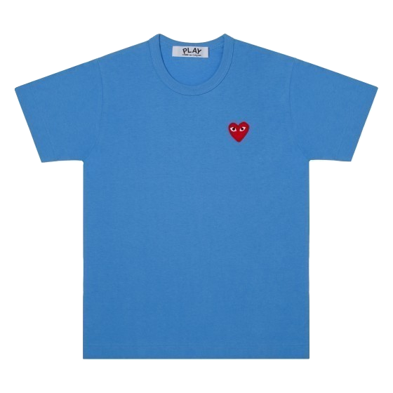 CDG Play Shirt - Baby Blue - Used