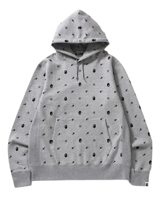 A Bathing Ape Head STA Wide Pullover Hoodie Bape